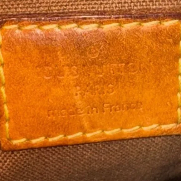 Louis Vuitton Tivoli PM Monogram Canvas Leather Handbag Brown & Orange - Picture 2 of 10